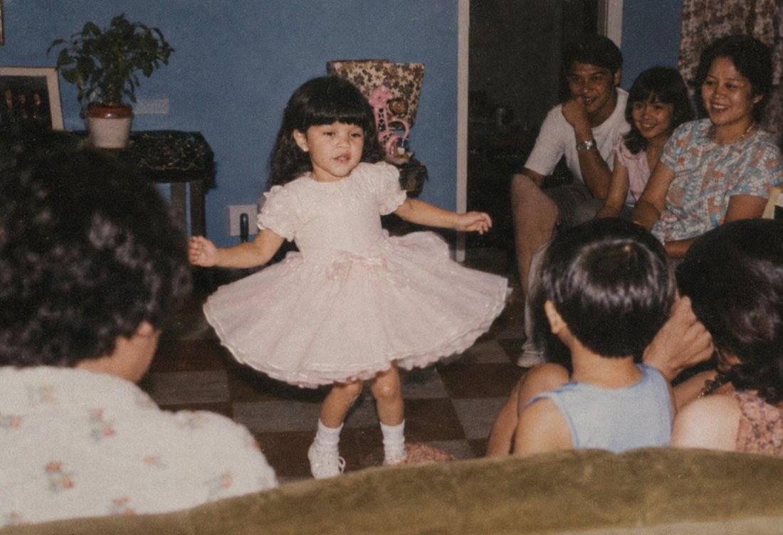 La niña que bailaba